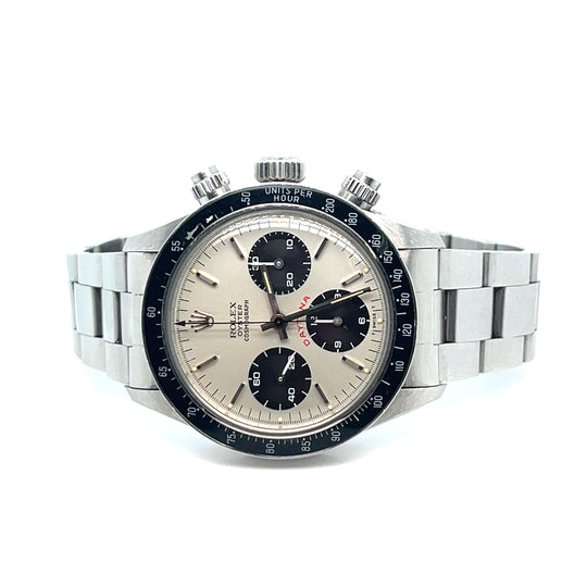 1980 Rolex Daytona 6263 'Big Red' Stainless Steel Panda Dial Complete