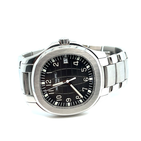 2012 Patek Philippe Aquanaut 5167A-001 Stainless Steel Black Dial