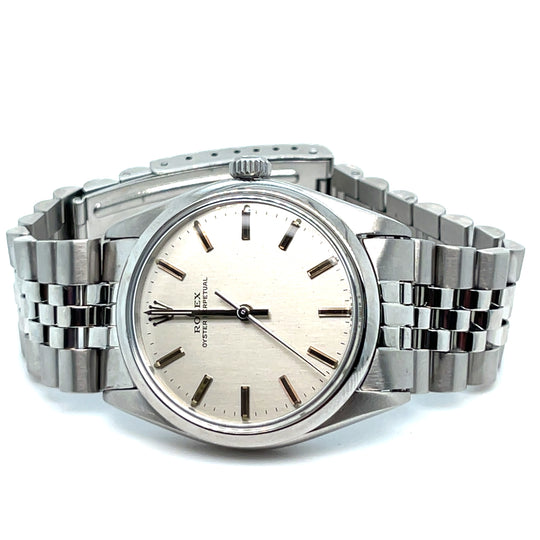 1967 Rolex Oyster Perpetual 5552 Stainless Steel Silver Dial Jubilee