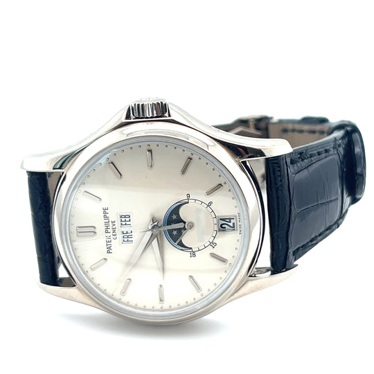2003 Patek Philippe Complications 5125G-010 'Wempe' Annual Calendar Moon Phase White Gold Silver-White Dial Limited Edition of 125