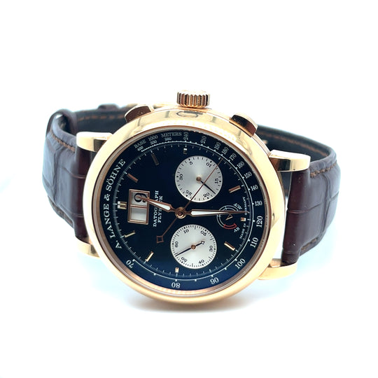2021 A. Lange & Söhne Datograph 405.031 Up/Down Rose Gold Black Dial