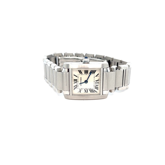 Cartier Tank Francaise Small Stainless Steel