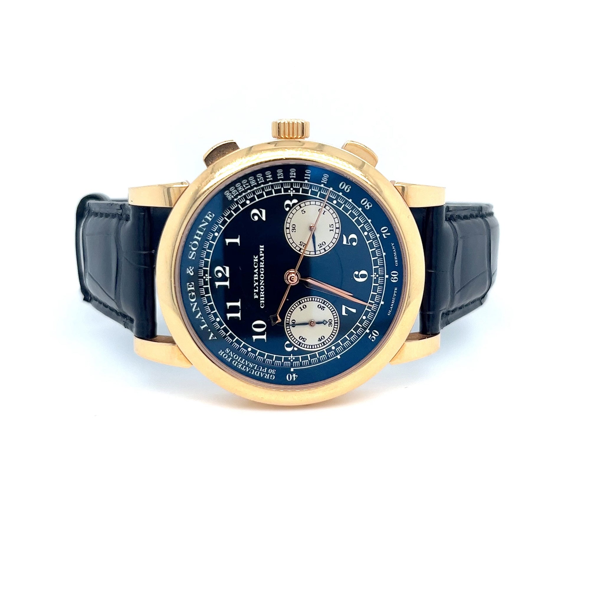 Lange 1815 Datograph Chronograph Flyback 18kt Yellow Gold Ref Lange 1815 Datograph Chronograph Flyback 18kt Yellow Gold Ref
