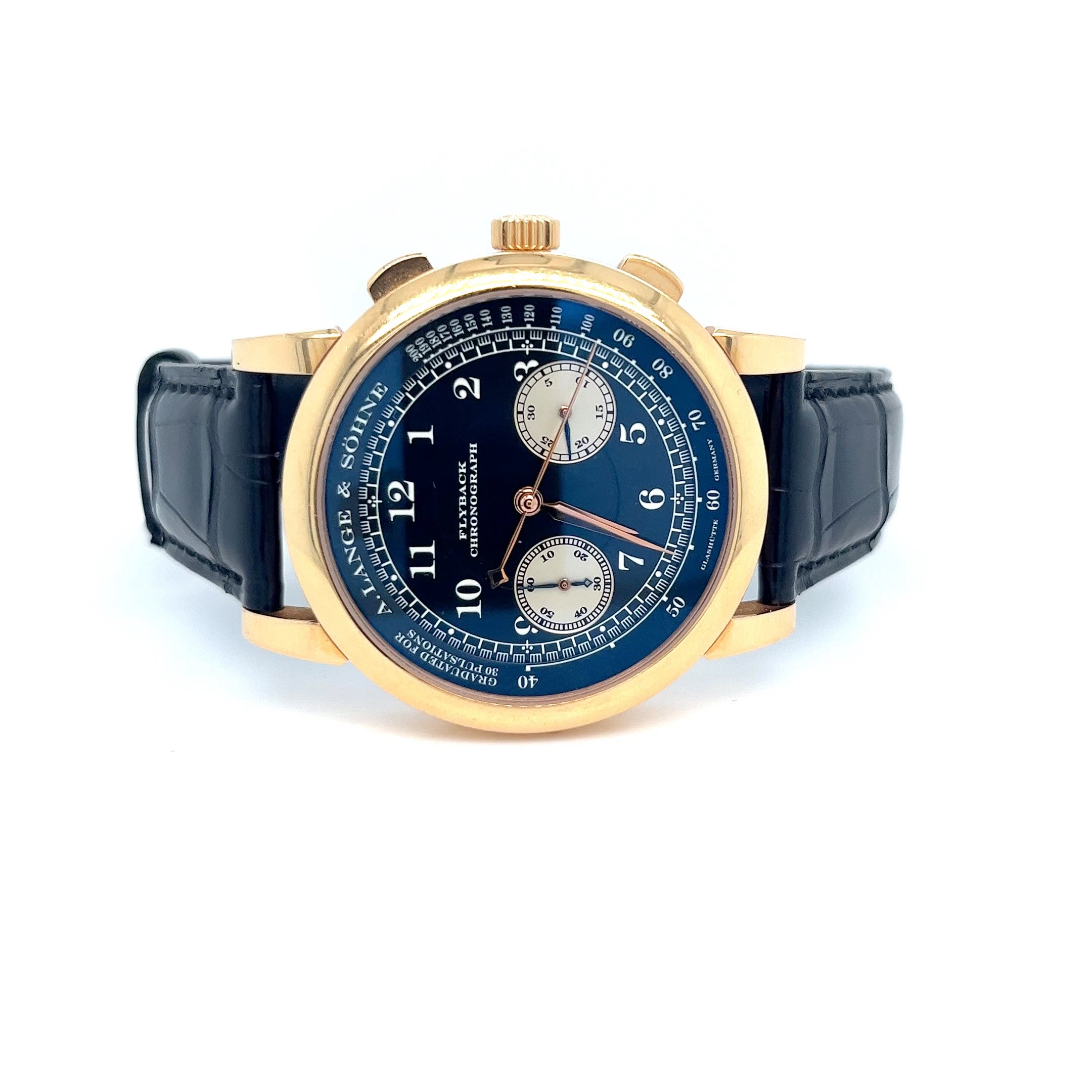 Lange 1815 Datograph Chronograph Flyback 18kt Yellow Gold Ref