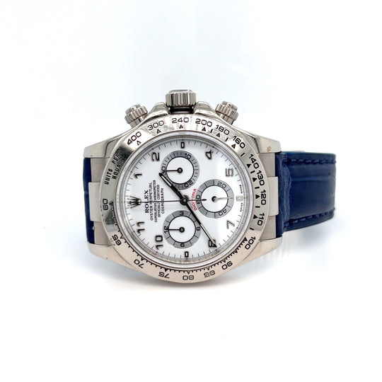 2002 Rolex Daytona ref 116519 18kt White Gold