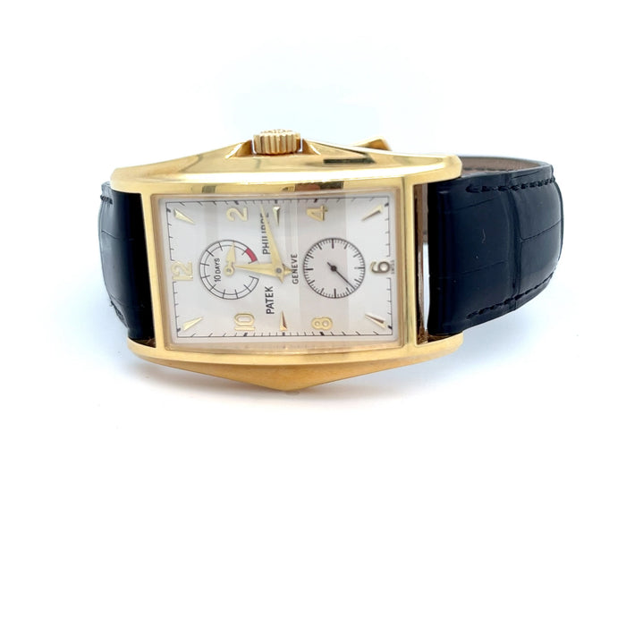 2000 Patek Philippe Gondolo Ref 5100J Millenium Edition Complete Glenn Bradford Fine Jewelry