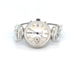 Limited Edition Glenn Bradford Sterling Chronograph with Sterling Bracelet