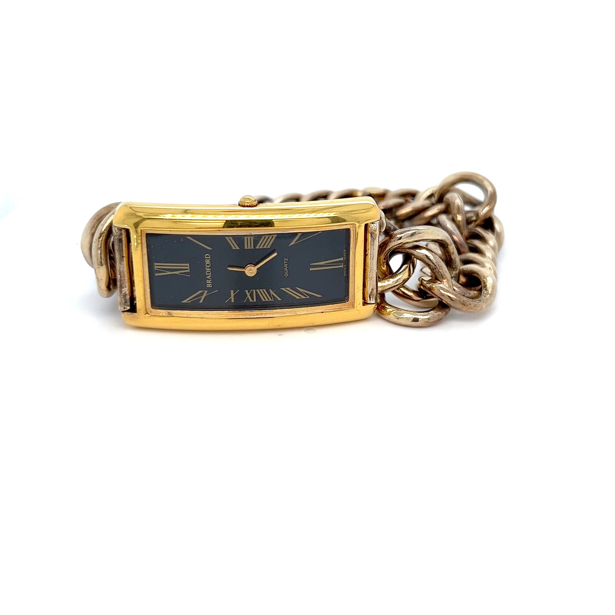 Bradford Curve X Watch Vermeil Bracelet