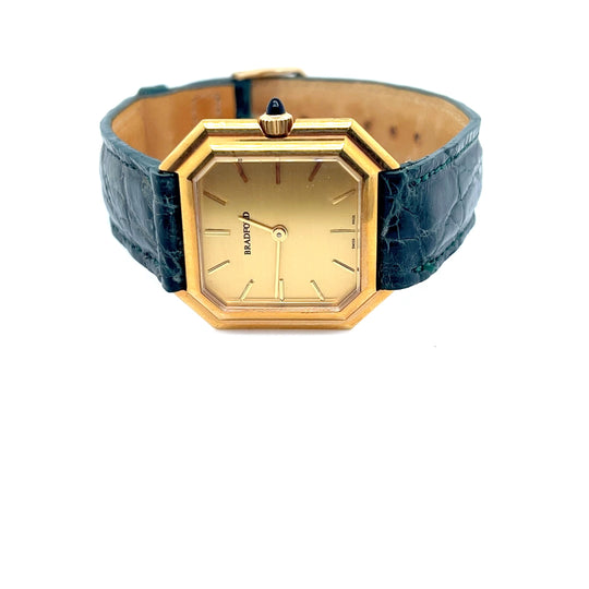 Glenn Bradford Octagon Watch with Crocodile Strap 2