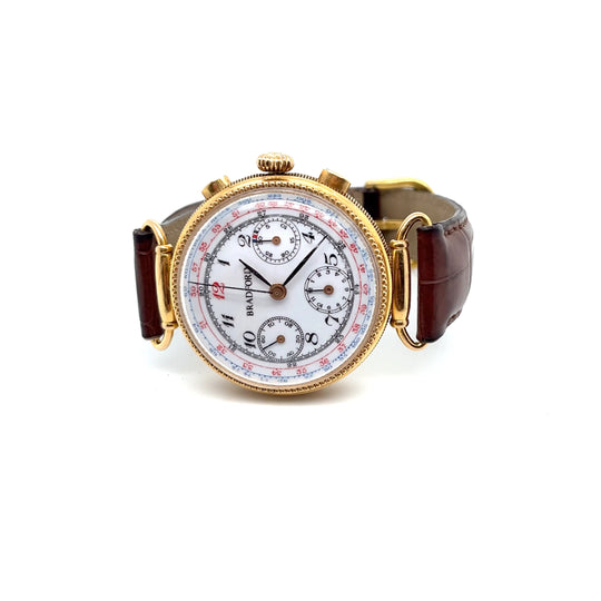 Limited Edition Glenn Bradford Chronograph on Genuine Alligator Strap