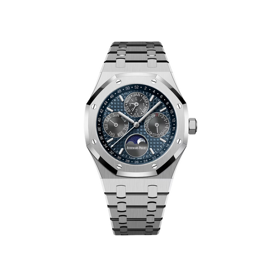 Audemars Piguet Royal Oak Perpetual Calendar 26574TI.OO.1220TI.01 Titanium Blue Dial Limited Edition