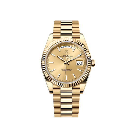 2023 Rolex Day-Date 40 228238 Yellow Gold Champagne Dial