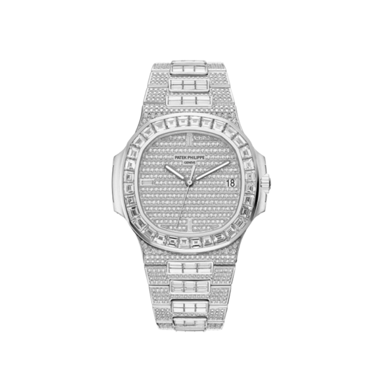 2024 Patek Philippe Nautilus 5719/10G-010 White Gold Factory Diamond-Set