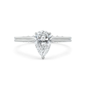 Diamond Engagement Ring 004 Pear