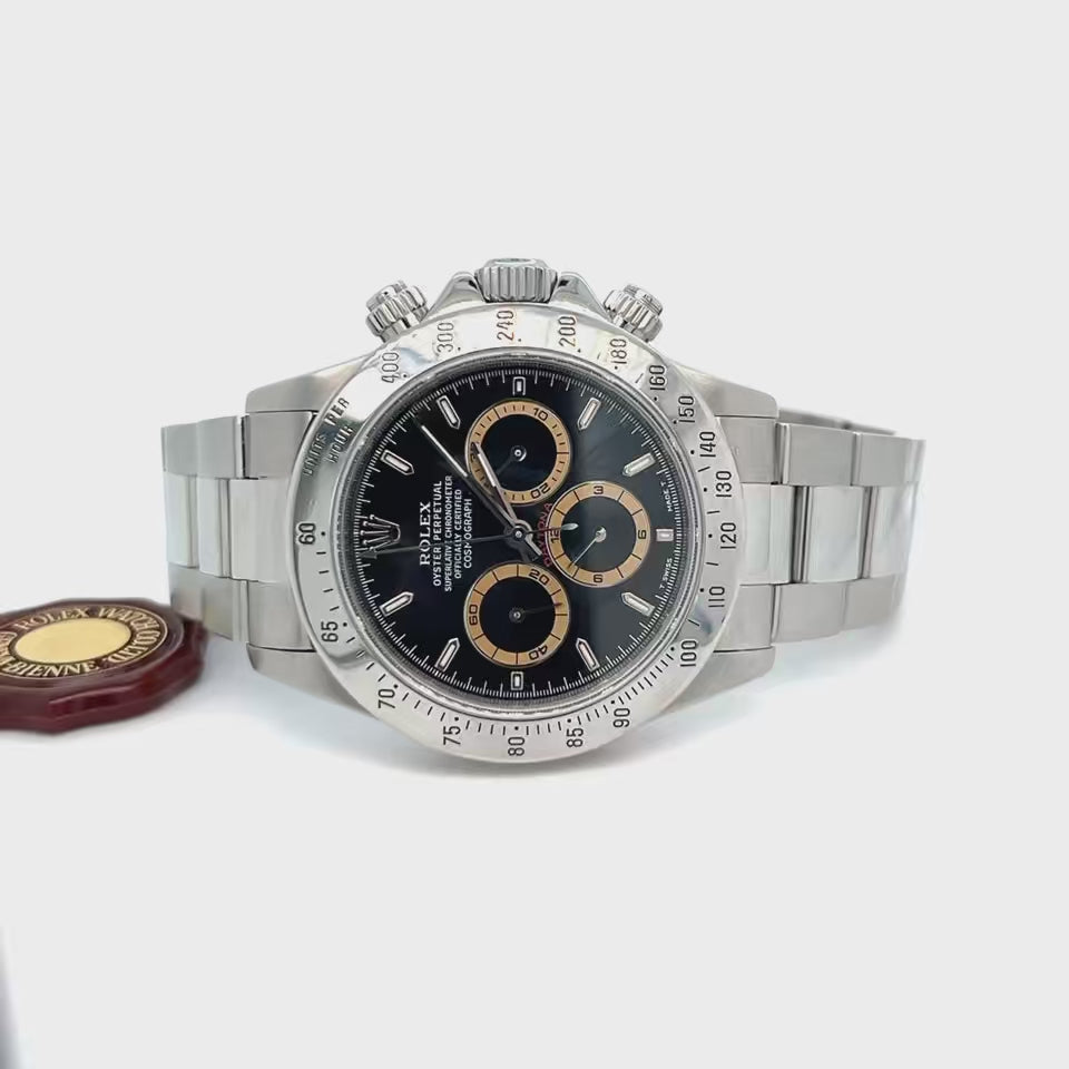 1996 Rolex Daytona 'Patrizzi Dial' Reference 16520 Zenith Movement