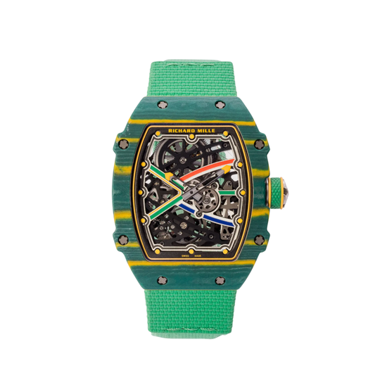 2019 Richard Mille RM 67-02 'Wayde Van Niekerk' Green Yellow Quartz TPT