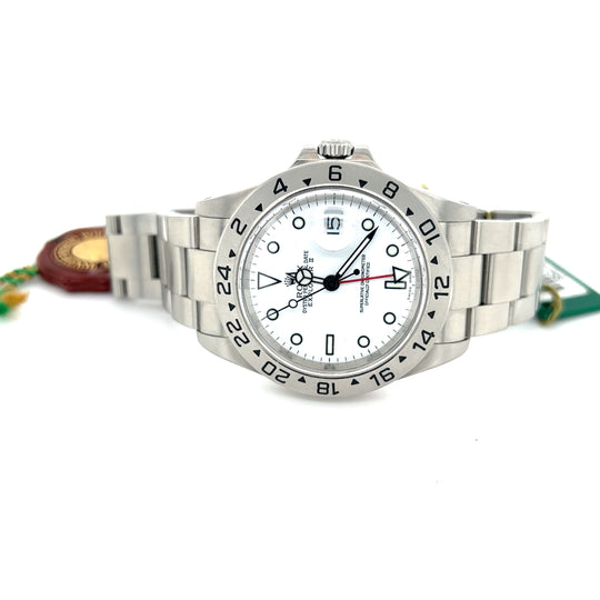 NOS 2000 Rolex Explorer II 40mm Polar