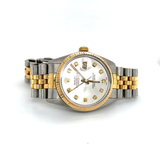 1986 Rolex Datejust 36 Applied Diamond Dial