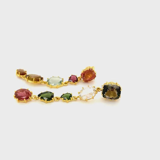 Mismatched Drop Earrings 014