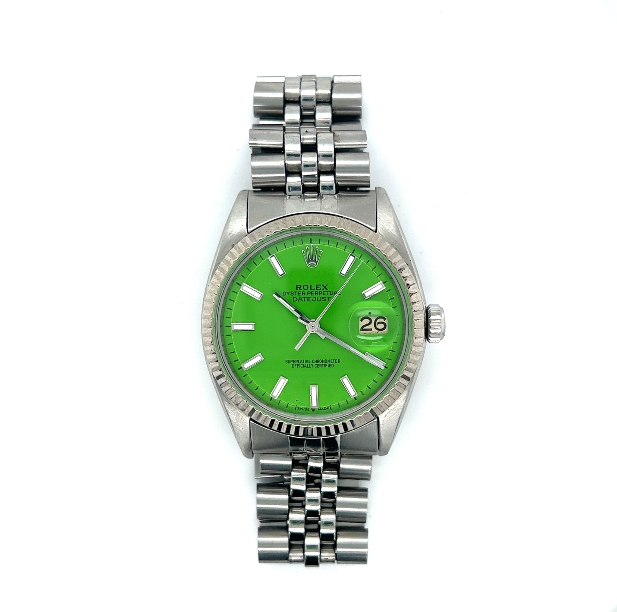 1971 Rolex Datejust 36 Green 1