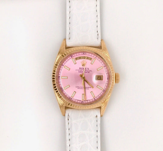 1969 Rolex Day Date 36 Pink 18kt  Gold