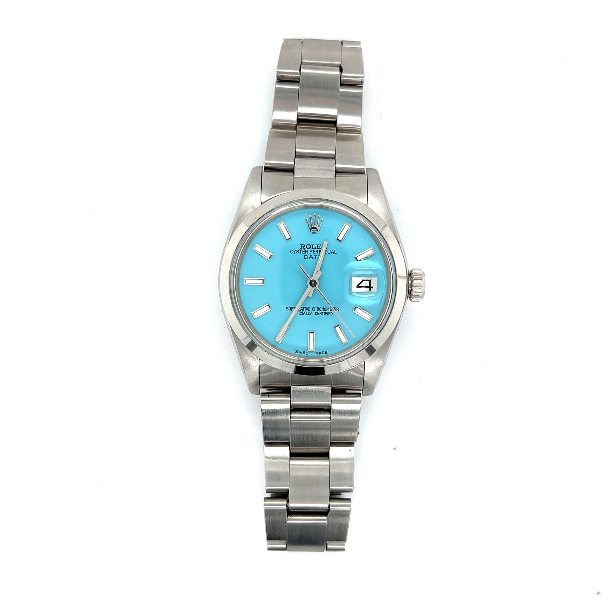 1978 Rolex Oyster Perpetual Date 35mm Turquoise