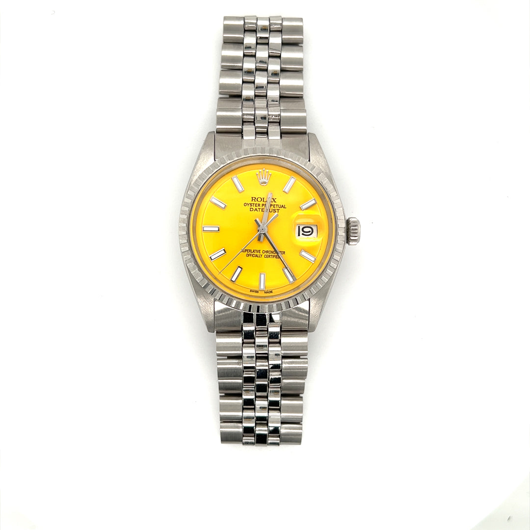 1973 Rolex Datejust 36 Yellow 1