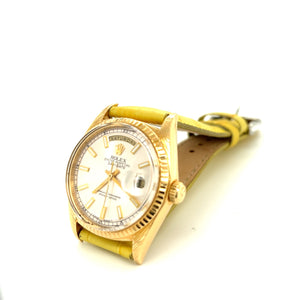1969 Rolex Day Date 36 Silvery Pink 18kt Gold