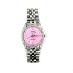 1979 Rolex Oyster Perpetual 34mm Pink