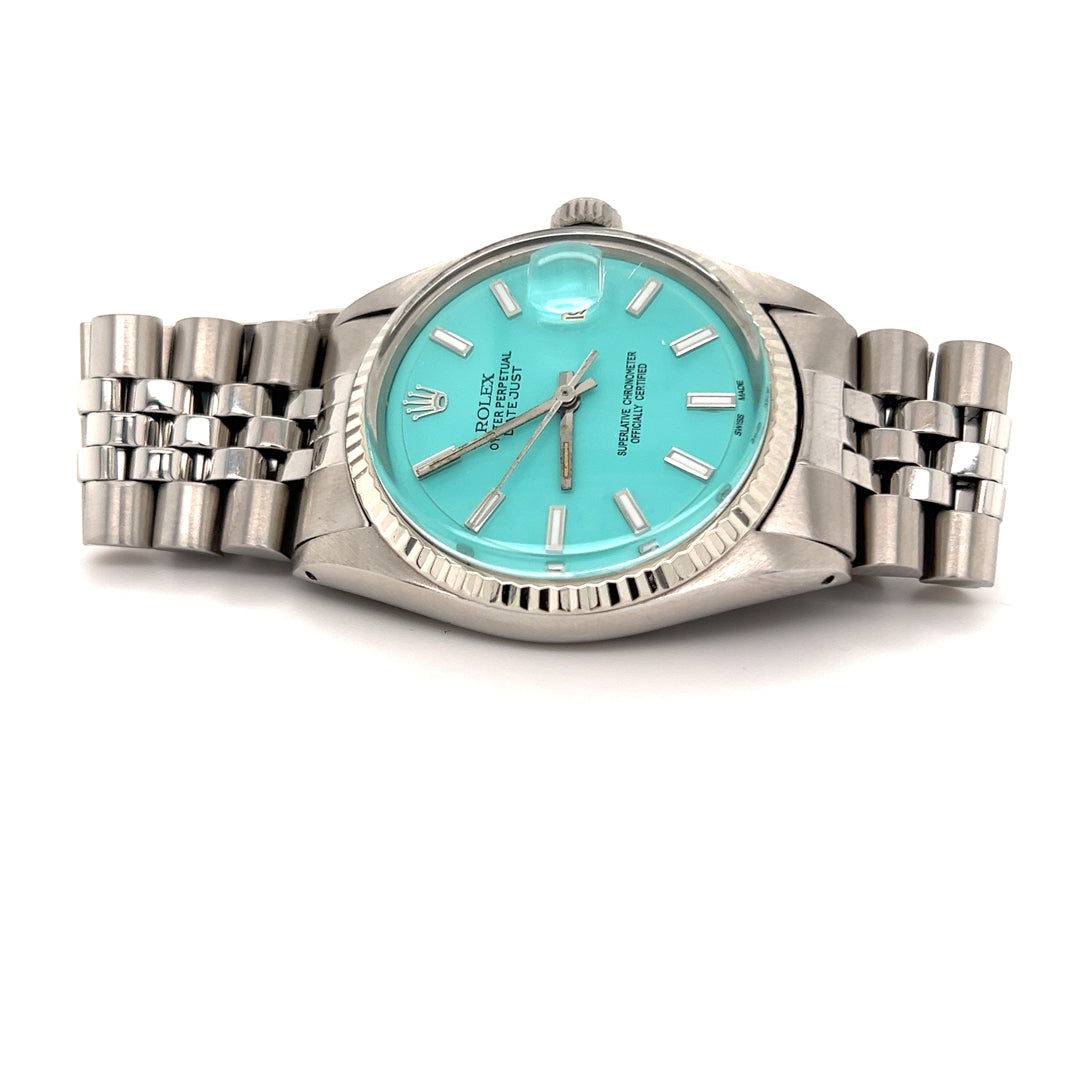 Rolex hotsell datejust turquoise