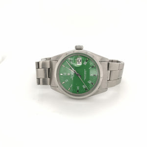 Green Dial Rolex Date