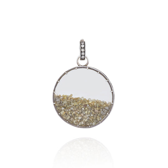 Yellow Diamond Dust Charm