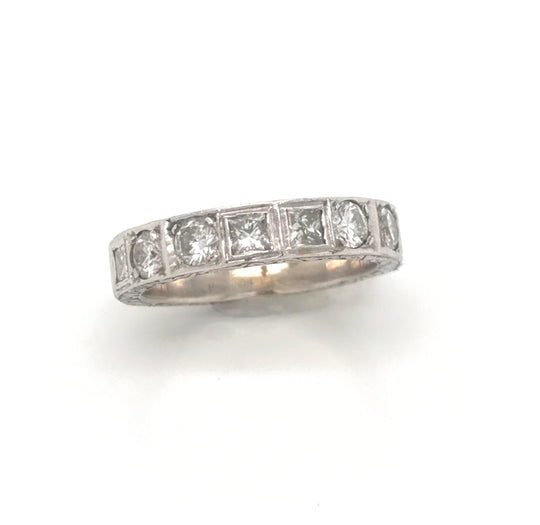 Linear Diamond Eternity Band