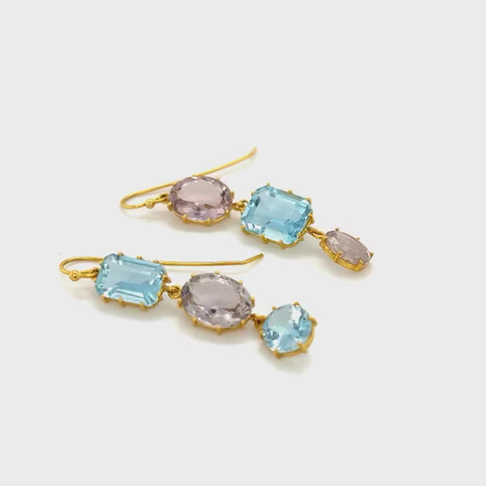 Mismatched Drop Earrings 009