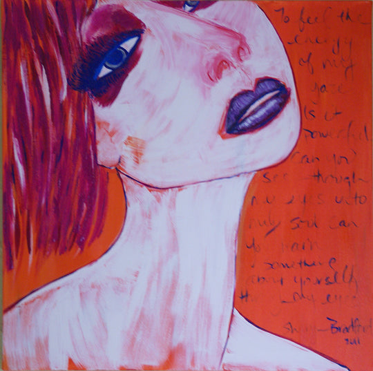 “Thoughts within a Red Portrait”