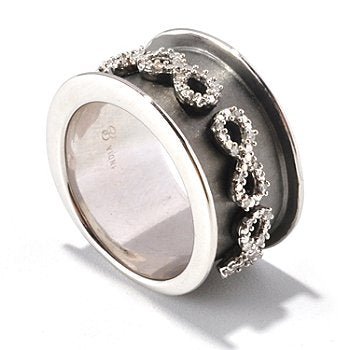 The Eternity Symbol Stacking Ring'