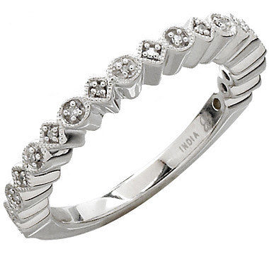 Diamond + Round Eternity Band
