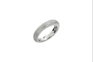 'Wide Pave' Eternity Band'