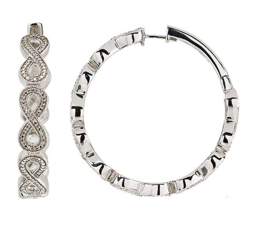 'Eternity Hoop Earring'