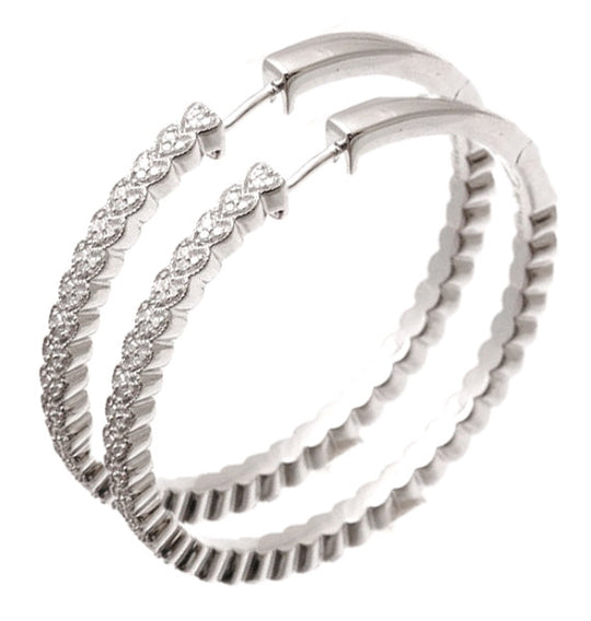 'Claudine Love Hoop'