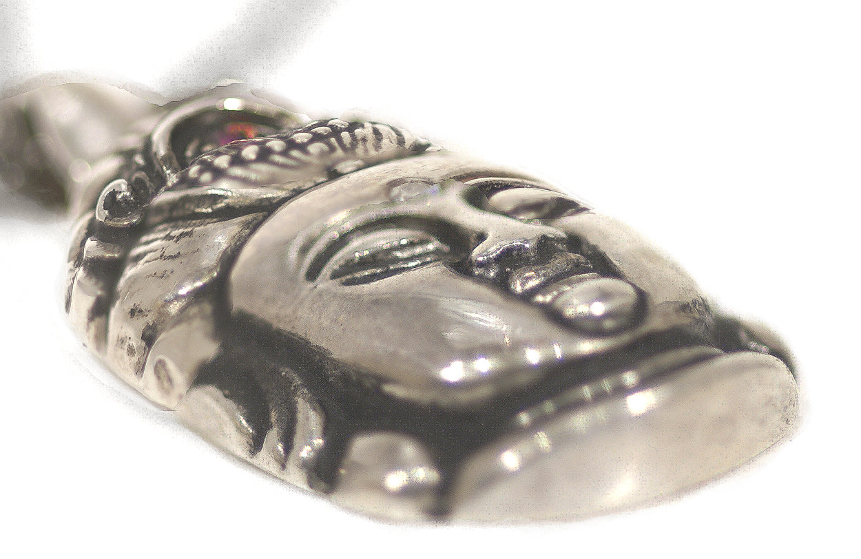 'Buddha of Compassion' Sterling Silver