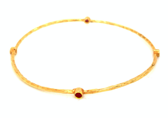 Stacking Rose-cut Bangle 10