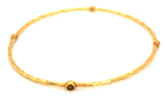 Stacking Rose-cut Bangle 11