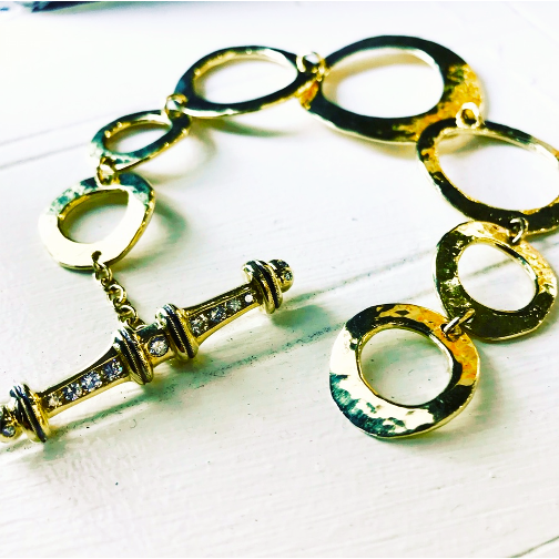 Hand-Hammered Tulum Bracelet