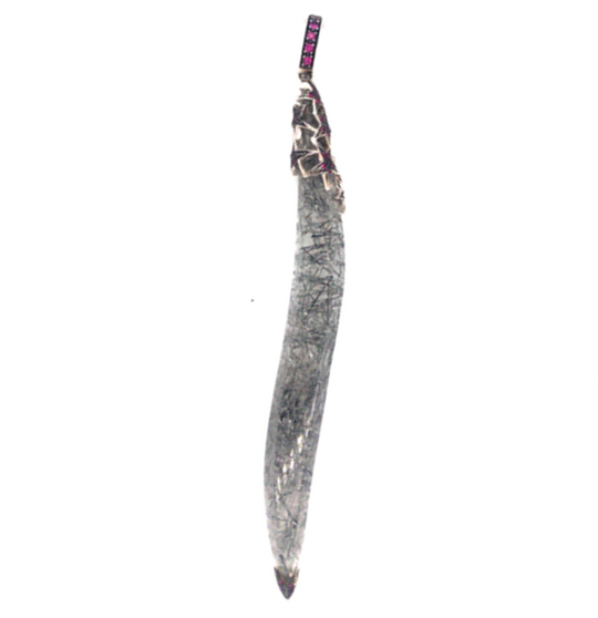 One-of-a-Kind Heaven + Earth Rutilated Quartz Detachable Charm III